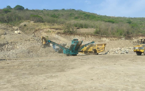 Localización de la Mina Los Nacaxtles en Actopan, Veracruz